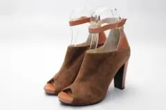 11■DIANA ロマーシュ 本革オープンパンプス(24ｃｍ)美品
