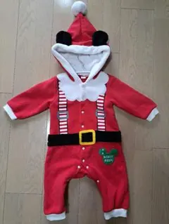 Disney ミッキーマウス サンタクロース　コスチューム　80