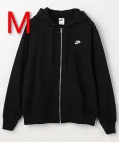 ナイキ クラブ フレンチ テリー フルジップ フーディ パーカー ブラック M