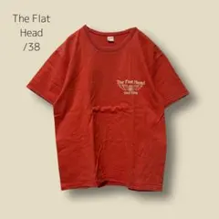 3144　【The Flat Head】　Tシャツ　38　M　オレンジのサムネイル