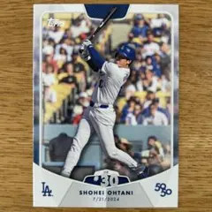 【HR#30大谷翔平 50/50】Shohei Ohtani 2024Topps