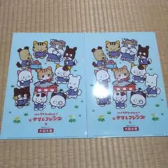うちのタマ知りませんか？　タマ&フレンズ　× 大起水産　クリアファイル　2枚