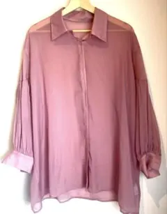 INGNI シースルー 長袖シャツ