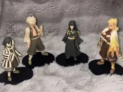 鬼滅の刃(煉獄杏寿郎/伊黒小芭内/不死川実弥/時透無一郎)フィギュアセット