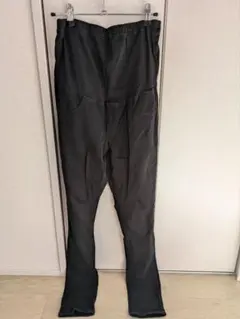 マタニティパンツ 　産前産後　ブラック 伸縮性ウエスト　スキニー
