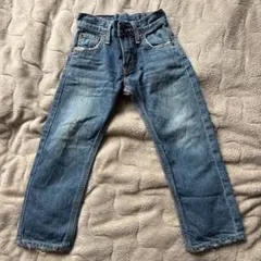 EDWIN デニムブルー ストレートパンツ