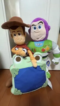 トイストーリー　ぬいぐるみ　リュック　ウッディ　バズ　バターカップ トイストーリー ぬいぐるみ リュック ウッディ バズ バターカップ