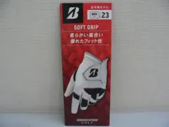 ●BRIDGESTONE SOFT GRIP ゴルフグローブ ホワイト 23のサムネイル
