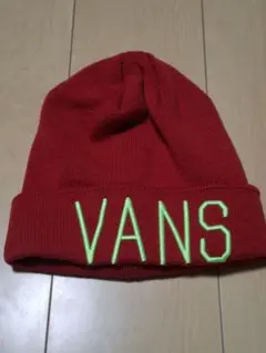 VANS ニット帽 レッドのサムネイル