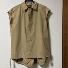 【ASTRAET】 アストラット ふんわりノースリーブシャツのサムネイル