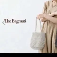 バグマティ The Bagmati メタリック マクラメ トート バッグのサムネイル