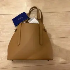 NOVIA イタリア製 レザー グレージュ ハンドバッグ - メルカリ