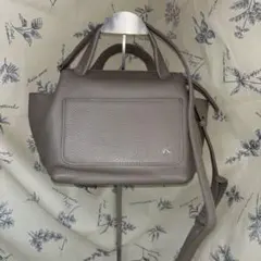 キタムラ　2wayバッグ　グレーベージュ