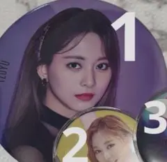 早い者勝ちtwice ツウィ　1ビック缶バッジ