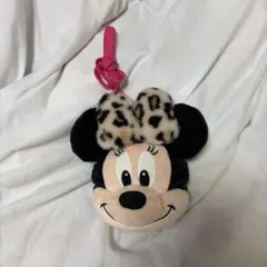ミニーマウス ショルダーバッグ ヒョウ柄
