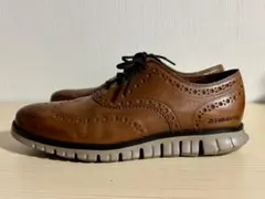 【美品】COLE HAAN /Zerogrand/ウイングチップ/size：7W