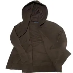 ラルフローレン ショールカラー フーディ カーディガン ブラウン M 羽織り