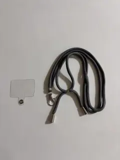 スマートフォンショルダーストラップ グレー