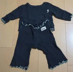 semon apartment ワッフルトップス　フレアパンツ上下セット80cm