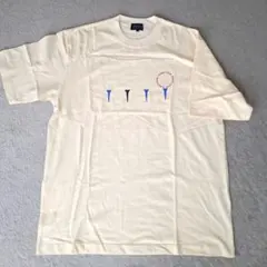 未使用　うすい黄色　メンズ　パーリーゲイツTシャツ　サイズ2のサムネイル