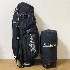 Titleist タイトリスト ゴルフ キャディバッグ カート ブラックのサムネイル