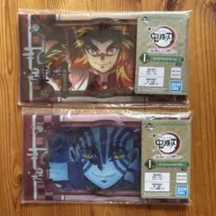 新品未使用　鬼滅の刃 1番くじ クリアマルチケース　　煉獄杏寿郎　猗窩座