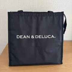 ディーン&デルーカ 保冷バッグ トートバッグ エコバッグL ブラック　大容量