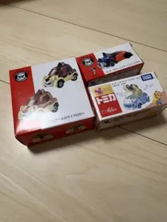 ミッキーのロードスター　チップとデールのマイクロカー　リボネットアリス　３個