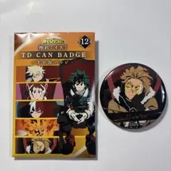 ヒロアカ　座れ！イス！TD缶バッジ　ホークス