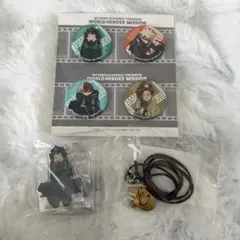 僕のヒーローアカデミアWHM DVD特典　缶バッジ　アクリルスタンド　ペンダント