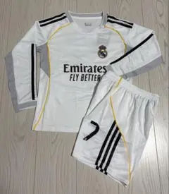 160cm 長袖　新作　レアル・マドリード　ロナウド　子供サッカーユニフォーム