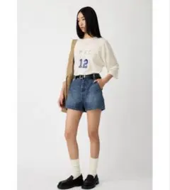moussy MICRO DENIM ショーツ デニムショーパン
