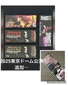 Eikichi Yazawa矢沢永吉ヴ ポスター、コンサートチケット