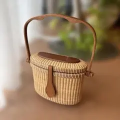 ナンタケットバスケット＊新品未使用 ナンタケットバスケットネスト②（二番目に小さい）セット