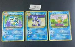 カメックス ゼニガメ カメール 進化ライン ポケモンカード Classic