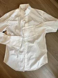 THE TREAT DRESSING 新郎ホワイトドレスシャツ L