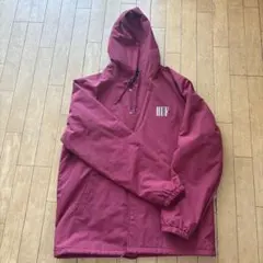 HUF ナイロンジャケット バーガンディのサムネイル