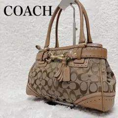 コーチ　ショルダーバッグ ハンドバッグ 肩がけ シグネチャー Y2K