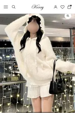 Kerry ニット パーカー