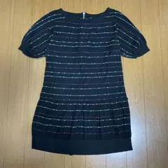 FREE'S PHRASE ボーダーチュニック 半袖