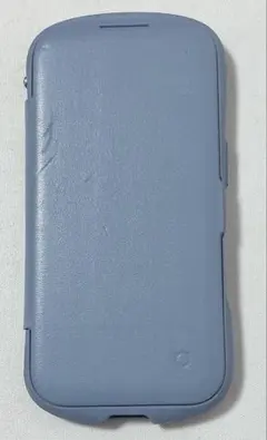 iFace iPhone 16 ケース 手帳型 クリアケース(ペールブルー)