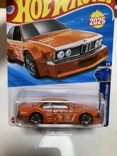 262‼️BMW 635 CSI Hot Wheels 2025年モデル　オレンジ