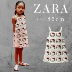 ZARA ハローキティ ニットワンピース 86cm 新品のサムネイル