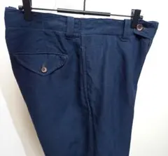 45R 1タック 藍染 インディゴリネン ショートパンツ ショーツ ハーフパンツのサムネイル