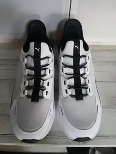 Puma スニーカー 376696-01 ホワイト/ブラック UK8