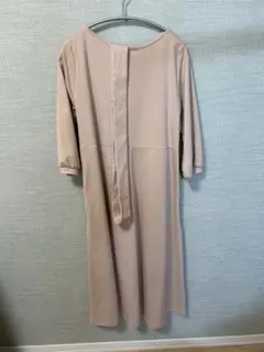 Milk tea マタニティ授乳服 七分袖ワンピース