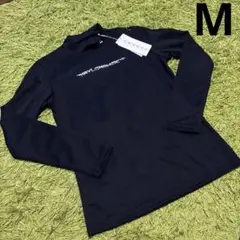 ユナイテッドアローズゴルフ 紺 ハイネック ストレッチシャツ M 新品未