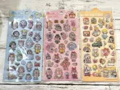 ボンボンドロップシール水入りシール ぷっくらシール 3点セット