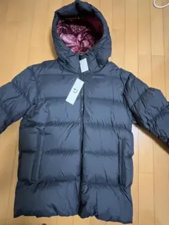 新品　ユニクロ➕Ｊ　ライトダウンボリュームパーカ+ ブラックMサイズ