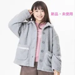 新品・未使用　algy ステンカラーボアコート M